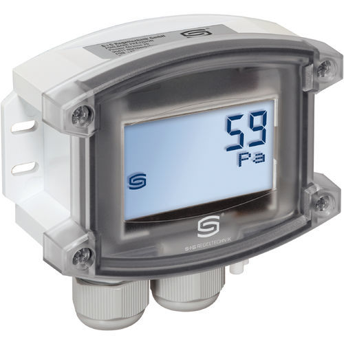 Transducteur de pression différentielle - PREMASGARD 2328 LCD - S+S Regeltechnik - piézorésistif / Modbus / connecteur M12