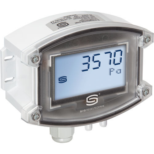 Transducteur de pression différentielle - PREMASGARD 7110-U LCD - S+S Regeltechnik - piézorésistif / 0-10 V / 2 fils