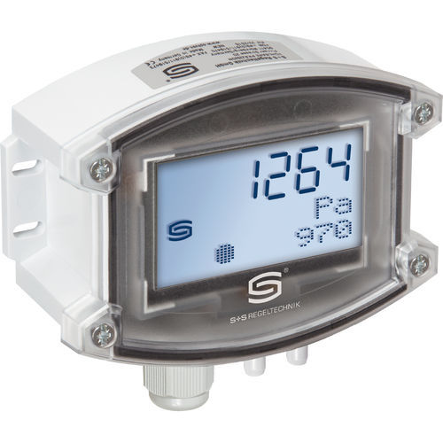 Transducteur de pression différentielle - PREMASREG 7111-UW LCD - S+S Regeltechnik - piézorésistif / 0-10 V / 3 fils