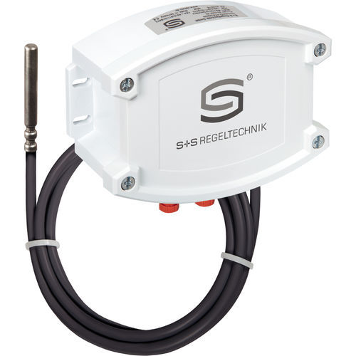 Transducteur de température avec gaine de protection - HFTM-ECATP - S+S Regeltechnik - Pt1000 / gainable / à visser
