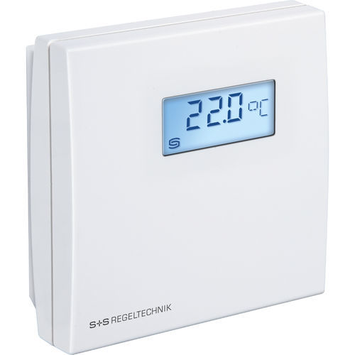 Transducteur de température d'ambiance - RTM1-I LCD - S+S Regeltechnik - Pt1000 / affleurant / 4-20 mA