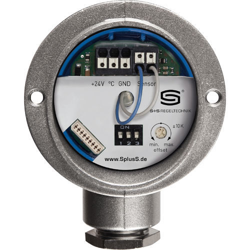 Transducteur de température Pt1000 - TM54-I 100mm KV - S+S Regeltechnik - gainable / à visser / à immersion
