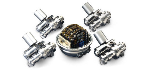 Actionneur hydraulique - Moog Flo-Tork - linéaire / double effet