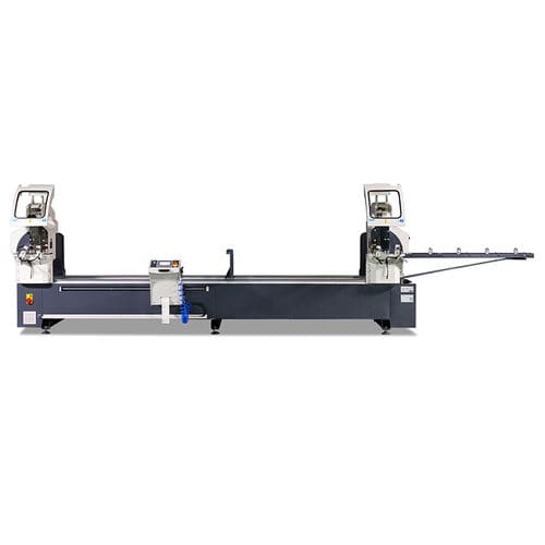 Machine de découpe à deux têtes - GEMINI IV SA - OZMACHINE - à lame / pour aluminium / pour PVC