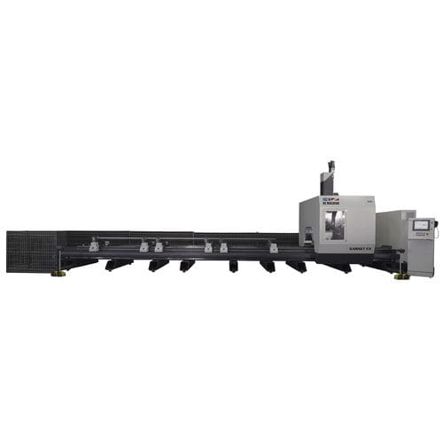 Centre d'usinage CNC 5 axes - GARNET 5X - OZMACHINE - vertical / pour acier / pour PVC