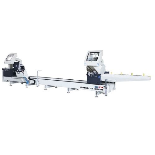 Machine de découpe à deux têtes - GEMINI V R - OZMACHINE - à lame / pour aluminium / pour matières plastiques