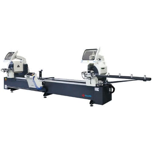 Machine de découpe à deux têtes - GEMINI IV M - OZMACHINE - à lame / pour aluminium / pour matières plastiques