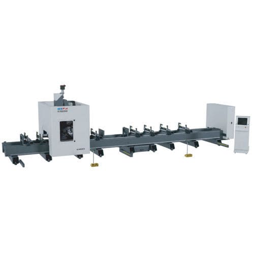 Centre d'usinage CNC 4 axes - GARNET 8000 - OZMACHINE - vertical / pour alliage d'aluminium / pour métaux non ferreux