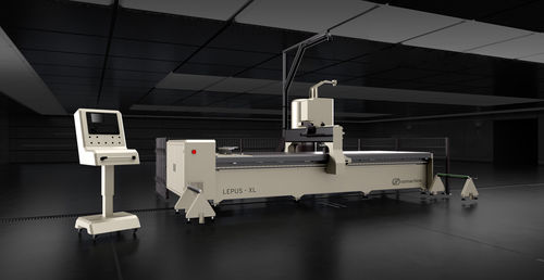 Machine d'usinage CNC 3 axes - LEPUS XL - OZMACHINE - verticale