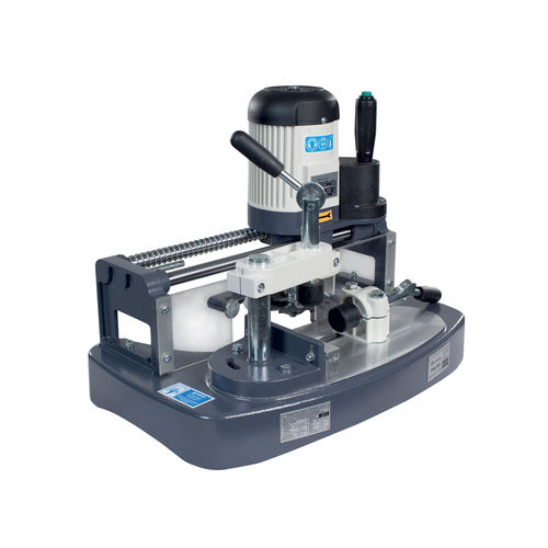 Abouteuse pour aluminium - POLAR I - OZMACHINE - pour PVC / à angle fixe / pneumatique