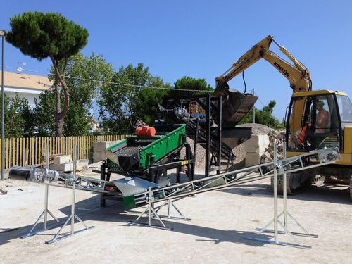 Crible pour le recyclage - WV series - Komplet Italia srl - vibrant linéaire / solides/liquides