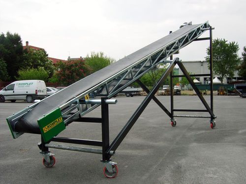 Bande de convoyeur en caoutchouc - NE SERIES CONVEYOR BELT - Komplet Italia srl - à chevron / industrielle / pour l'industrie minière
