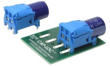 Condensateur électrolytique - CAP-LOC ™ - Interplex Industries - pour circuit imprimé