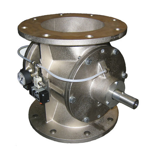 Écluse rotative pour transport pneumatique - VSD-VSTD - COMAV - à pulvérulents / socle rond / ATEX