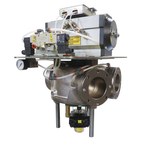 Vanne d'aiguillage pour transport pneumatique - DTP - COMAV - pour matériau en vrac / à pulvérulents / ATEX