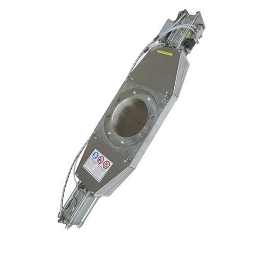 Vanne à guillotine - SGB - COMAV - pneumatique / double / pour doseur