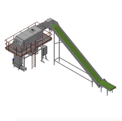 Vide-sac industriel - SVR NT - COMAV - pour granules / pour produits pulvérulents / automatique