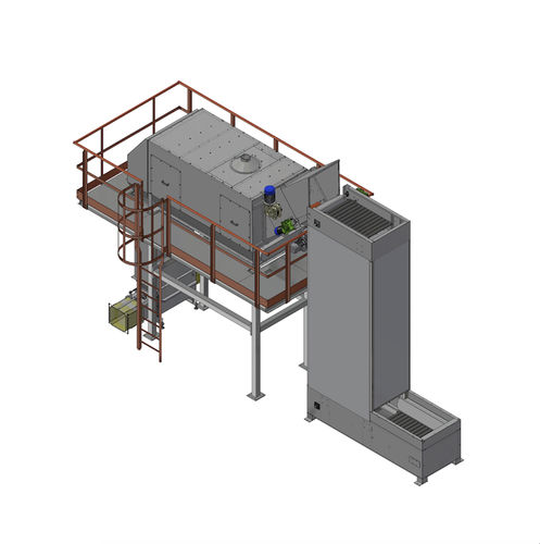 Vide-sac pour granules - SVR EL - COMAV - pour produits pulvérulents / automatique
