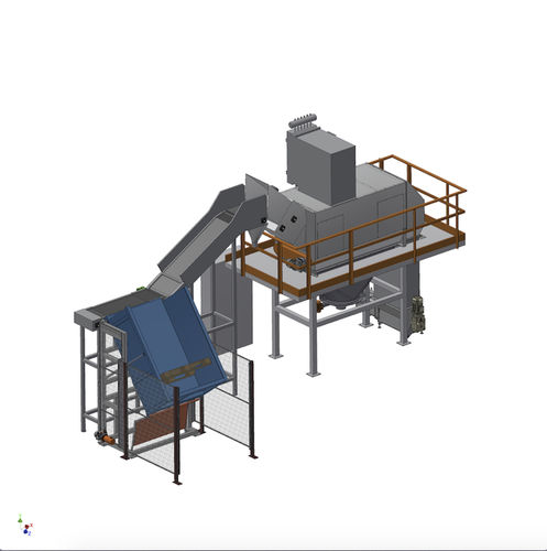 Vide-sac pour l'industrie agroalimentaire - SVR NT LT - COMAV - pour granules / pour produits pulvérulents / automatique