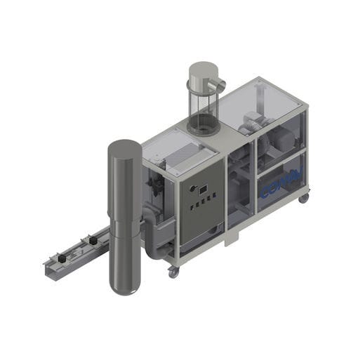 Compacteur de déchets pour plastique - PPR100 - COMAV - mobile / horizontal