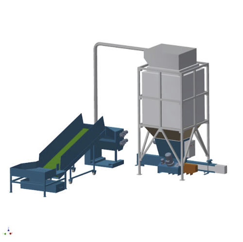 Unité de recyclage de plastique - EPS - COMAV - par broyage