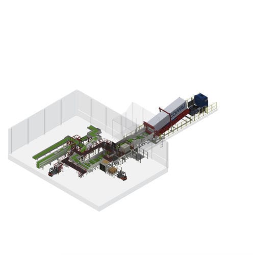 Basculeur hydraulique - COMAV - pour conteneur / en ligne / pour l'industrie agroalimentaire