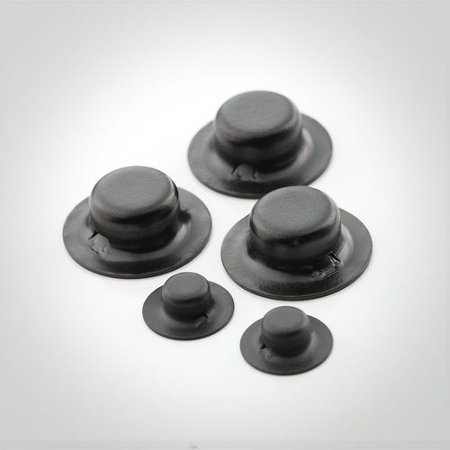 Capuchon press-fit - 800x series - New Fasteners Are Here - rond / en acier