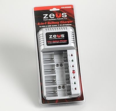 Chargeur de batterie enfichable - PCCG-NICGNIMH     - ZEUS Battery Products - Ni-Cd / Ni-MH / numérique