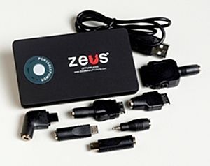 Chargeur de batterie portable - 3000 mAh - ZEUS Battery Products - lithium-ion / USB / automatique