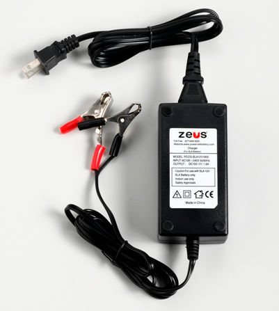 Chargeur de batterie de bureau - PCCG-SLA12V1800 - ZEUS Battery Products - plomb-acide