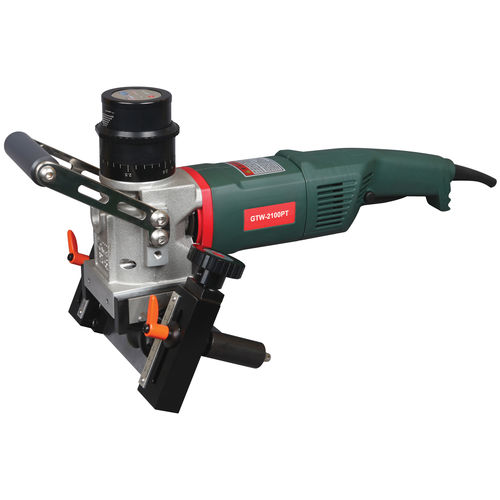 Chanfreineuse électrique - GTW-2100PT - Daesunggt co.,Ltd - portative / de tôle / pour tôlerie