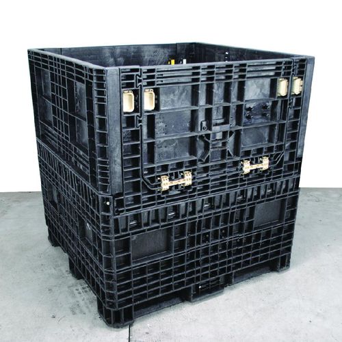 Caisse-palette en plastique - R454850-2-M-MX - RPP Containers - de stockage / pliable / normalisée