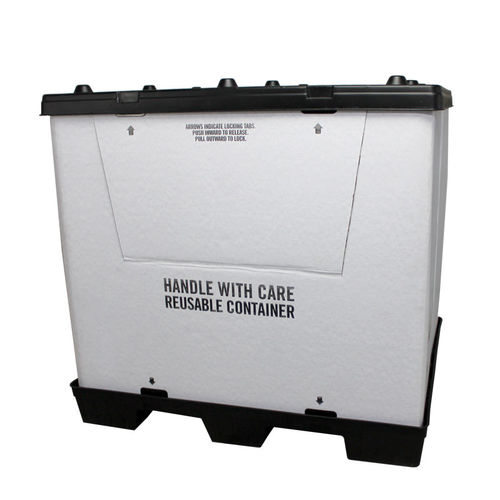 Caisse-palette en carton - UP404845-1 - RPP Containers - de manutention / pliable / avec couvercle