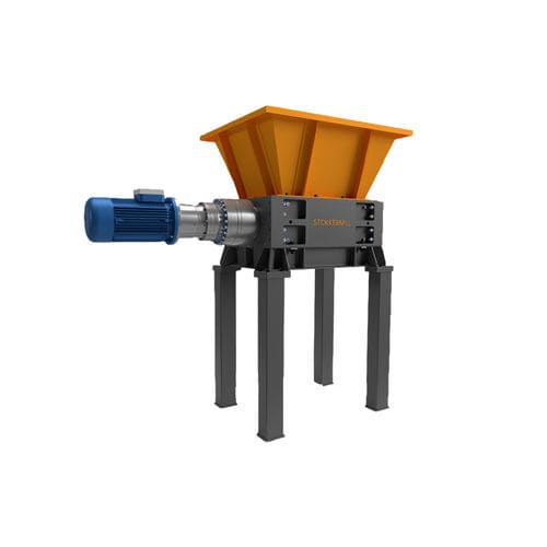 Déchiqueteur primaire - D series - SELTEK SRL - à deux arbres / pour le bois / de déchets solides et en vrac