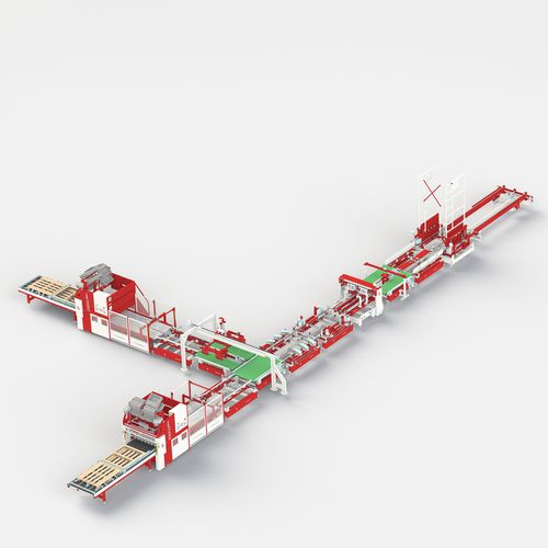 Ligne de production pour palettes - STANDARD 2 DUAL line - Störi Mantel - automatique / en continu / modulaire