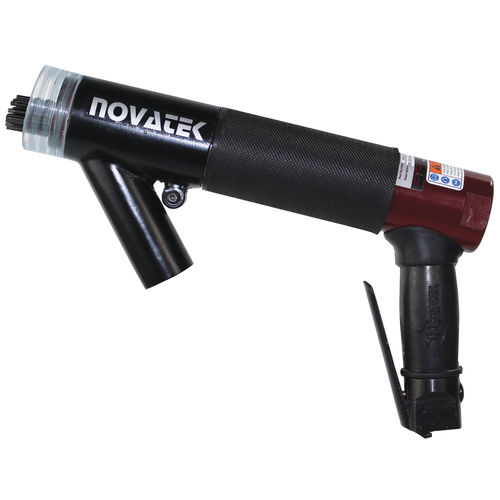 Dérouilleur pneumatique - NSVSE series - Novatek Corporation - modèle pistolet / à aiguilles / à vibrations réduites