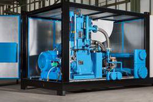 Compresseur à piston - TEW series - Mehrer Compression GmbH - d'air / à moteur électrique / stationnaire