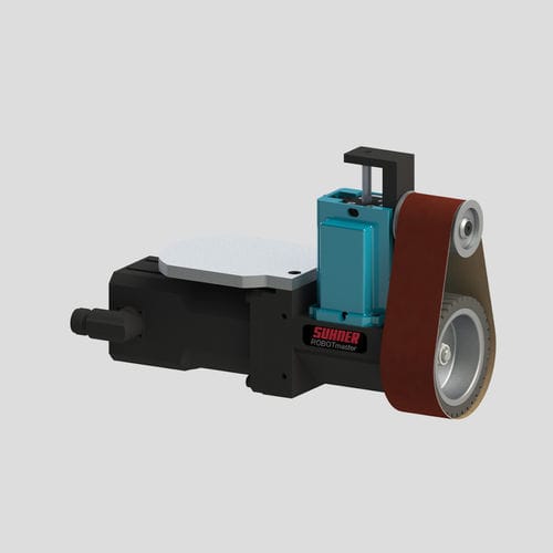 Fixation de rectification à bande - BSC - SUHNER Schweiz AG - pour robots / avec changeur d'outils