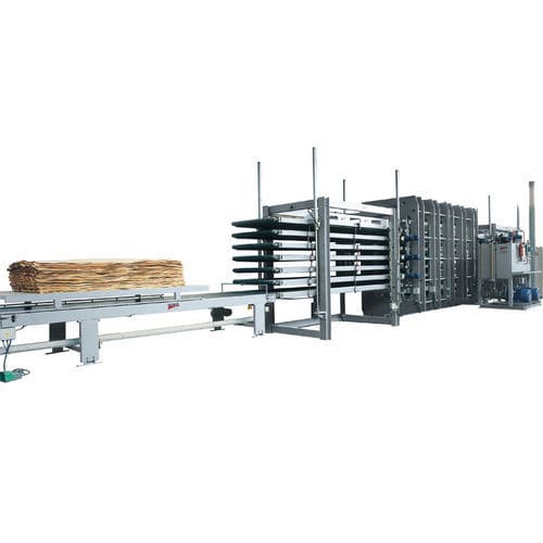 Ligne de production pour produits en bois - ITALPRESSE - automatique / pour l'industrie du bois
