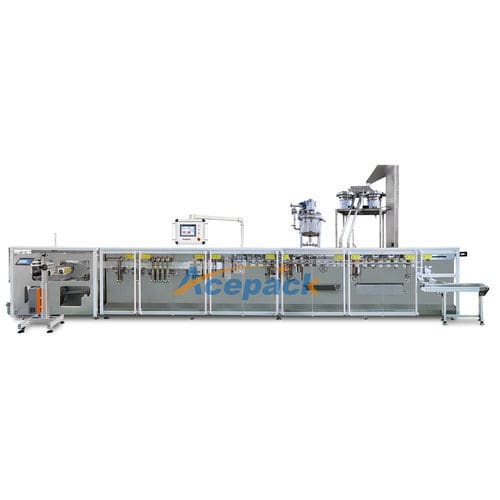 Remplisseuse automatique - DS-SC series - Shanghai Acepack Machinery Co.,Ltd - de sacs / de produits alimentaires / pour sauce