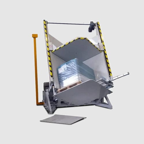 Basculeur électrique - V-Shape - TOPPY SRL - de palettes / à plateforme / automatique