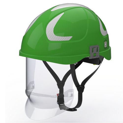 Casque d'électricien - F111.GSE2  - Hubix Sp. z o.o. - EN 397 / EN 166 / résistant aux chocs