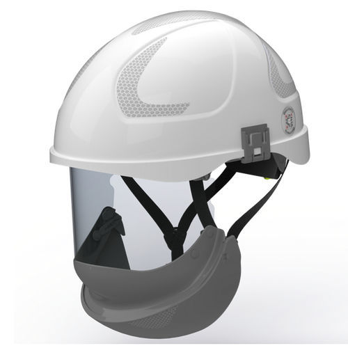Casque d'électricien - F111.BSE2  - Hubix Sp. z o.o. - EN 397 / EN 166 / résistant aux chocs
