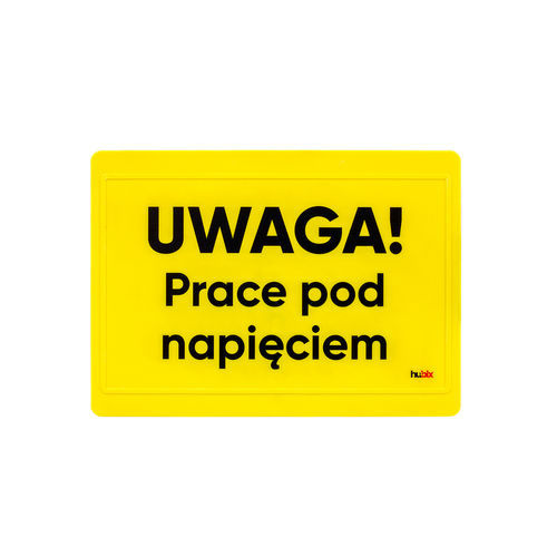 Panneau de signalisation pour chantier - K993.0202 - Hubix Sp. z o.o.