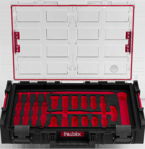 Valise de transport - J552.00XL - Hubix Sp. z o.o. - en polypropylène / pour outils