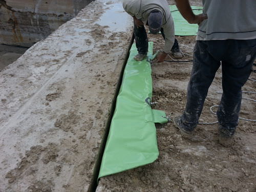 Coussin écarteur pneumatique - AIR PUSH - NEWTEC TONGIANI SRL - pour séparation de blocs de pierre / basculement de blocs de pierre