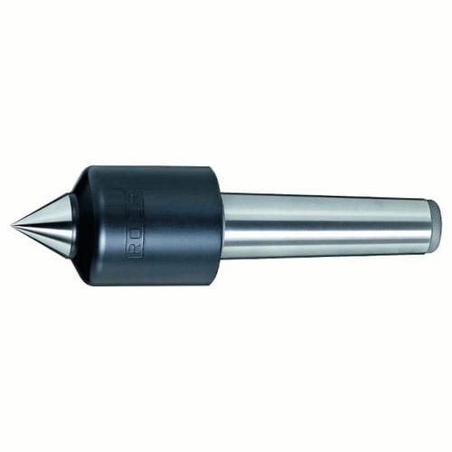 Contre-pointe tournante - Type S-N - ROTOR TOOL - pour rectifieuse / pour tournage dur / avec indication de pression par anneaux colorés