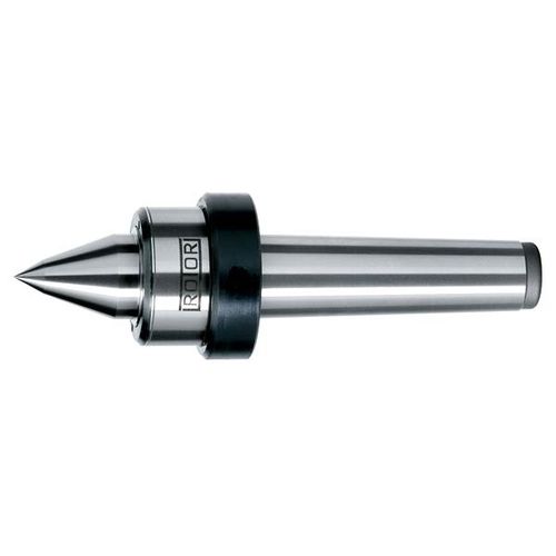 Contre-pointe tournante - Type HP-V-AS V - ROTOR TOOL - pour tour / pour rectifieuse / haute précision