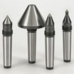 Contre-pointe tournante - Type NF - ROTOR TOOL - haute précision / en carbure / en acier trempé