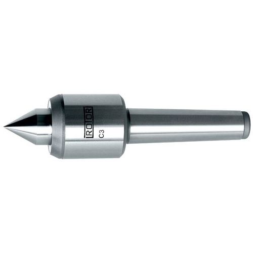Contre-pointe tournante - Type N - ROTOR TOOL - pour tour / pour rectifieuse / en carbure